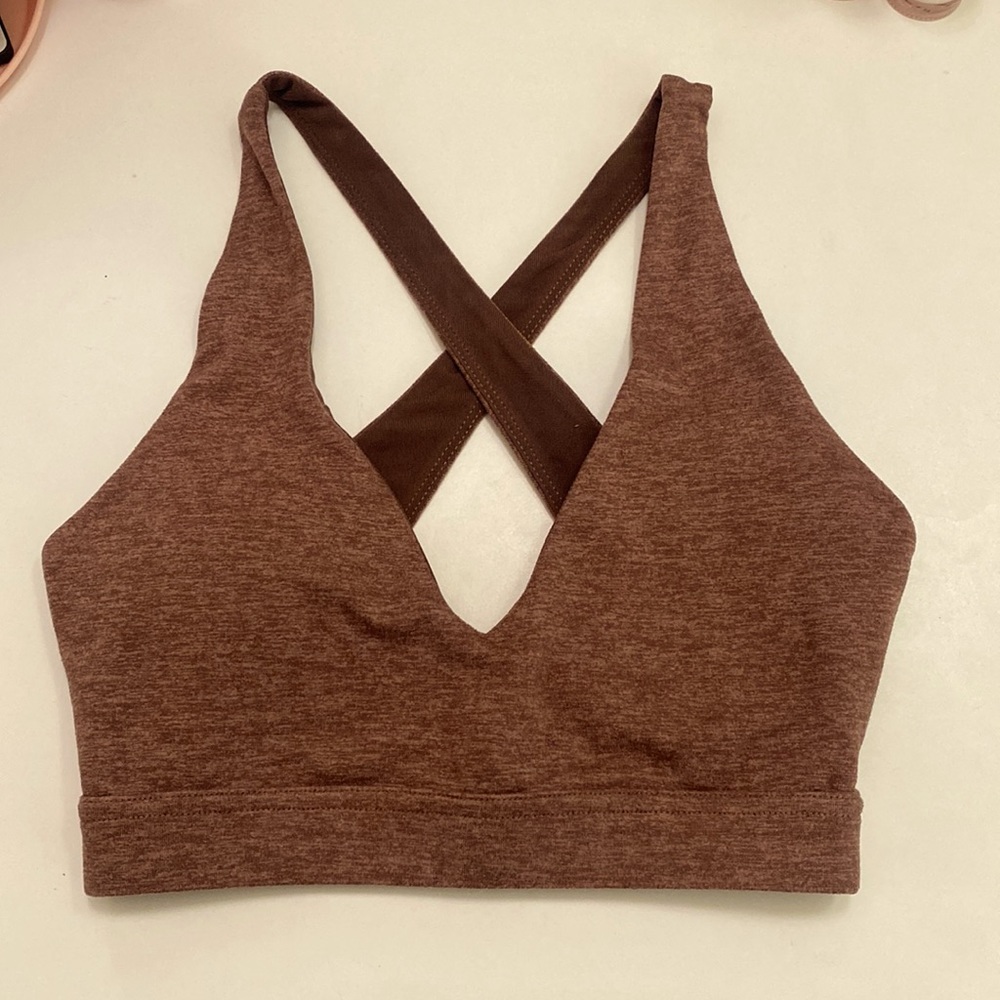 P'tula Brown Sports Bra